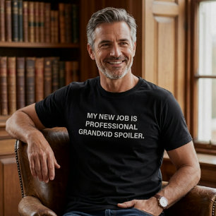 Professioneller Enkelverderber Lustiger Opa Humor T-Shirt