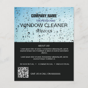 Professioneller FENSTER-Reinigungsservice Individu Flyer