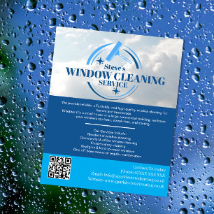 Professioneller FENSTER-Reinigungsservice Individu Flyer