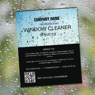 Professioneller FENSTER-Reinigungsservice Individu Flyer