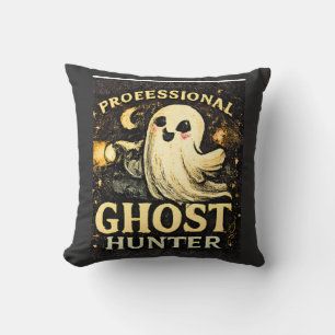 Professioneller Geisterjäger Lustiges Halloween  Kissen