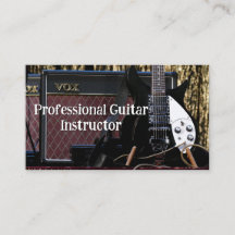 Professioneller Gitarrenlehrer