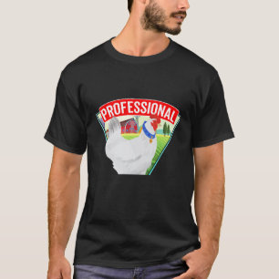 Professioneller Hühner-Spaziergänger Eierbauer ge T-Shirt