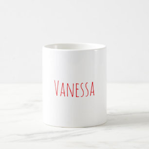 Professioneller klassischer Kalligrafiename custom Kaffeetasse