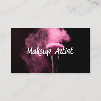 Professioneller Make-up-Artist Visitenkarte