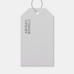 Professioneller minimalistischer moderner einfache geschenkanhänger