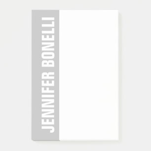 Professioneller minimalistischer moderner, fetter post-it klebezettel
