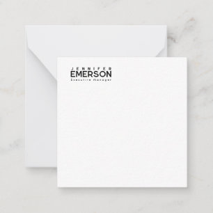 Professioneller minimalistischer moderner schlicht mitteilungskarte