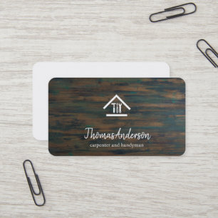 Professioneller moderner Heimwerker für Hausrepara Visitenkarte