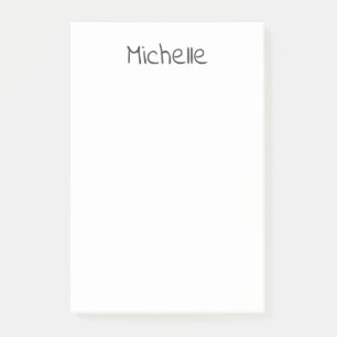 Professioneller moderner minimalistischer einfache post-it klebezettel