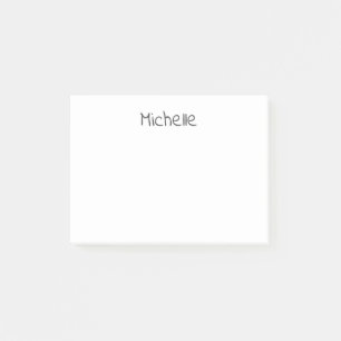 Professioneller moderner minimalistischer einfache post-it klebezettel