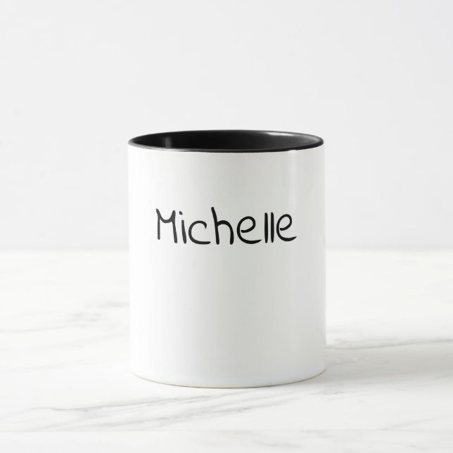 Professioneller moderner minimalistischer einfache tasse (Zentrum)