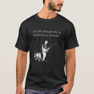 Professioneller Opa Nicht Im Ruhestand Lustiger Gr T-Shirt
