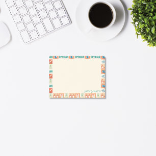 Professioneller Optiker•Benutzerdefiniert Post-it Klebezettel