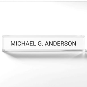 Professioneller Personalisierter Name Namensplakette