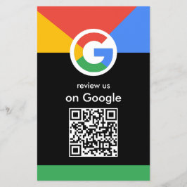 Professioneller Scan, um Google-QR-Code Geschäft z Flyer