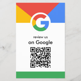Professioneller Scan, um Google-QR-Code Geschäft z Flyer