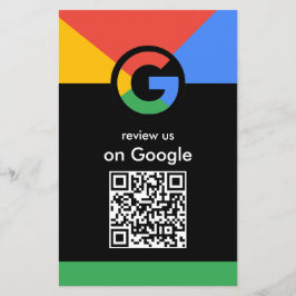 Professioneller Scan, um Google-QR-Code Geschäft z Flyer