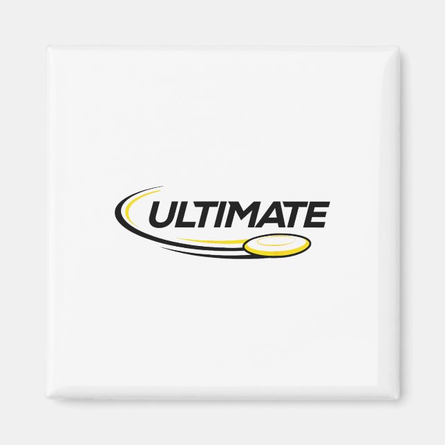 Professioneller Ultimate-Frisbee-Disc-Golf-Spieler Magnet (Vorne)