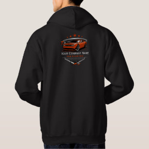 Professionelles Auto-Detailing-Autowaschunternehme Hoodie