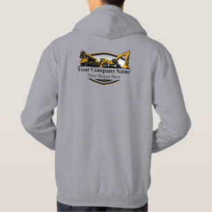 Professionelles Bauunternehmen für Schwermaschinen Hoodie