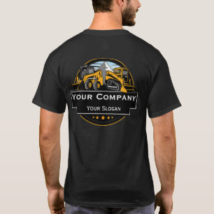 Professionelles Bauunternehmen für Schwermaschinen T-Shirt