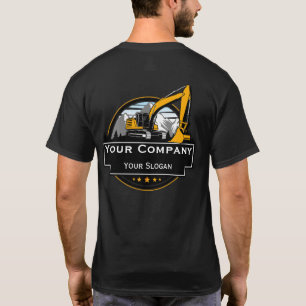 Professionelles Bauunternehmen für Schwermaschinen T-Shirt