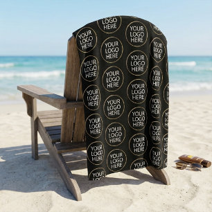 Professionelles benutzerdefiniertes Firmenlogo Ges Strandtuch