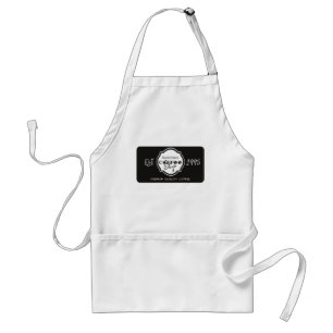Professionelles Coffee Shop personalisiertes Logo  Schürze