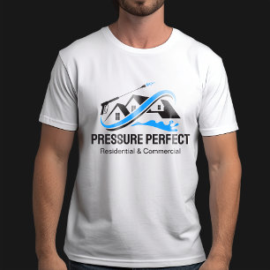 Professionelles Druckreinigen und Power-Reinigung T-Shirt