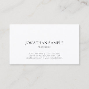 Professionelles elegantes Grafikdesign moderne Lux Visitenkarte