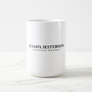 Professionelles elegantes modernes minimalistische kaffeetasse