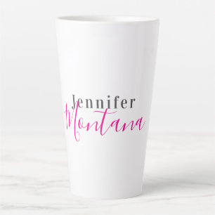 Professionelles elegantes modernes minimalistische milchtasse