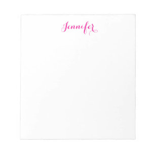 Professionelles elegantes modernes minimalistische notizblock