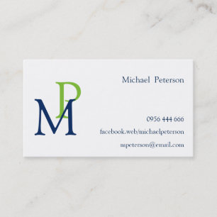 Professionelles Elegantes Modernes Personalisierte Visitenkarte