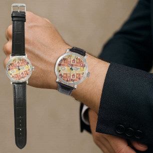 Professionelles Elektriker-Iconic-Muster Armbanduhr