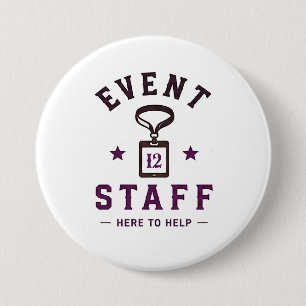🎪 Professionelles Event-Staff-Team 🎪 Button
