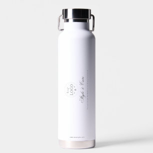 Professionelles Firmen-Detail Weiß Gedruckt Trinkflasche