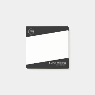 Professionelles Firmenlogo Post-it Klebezettel