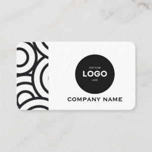 Professionelles Firmenlogo & QR-Code Geschäftswage Visitenkarte