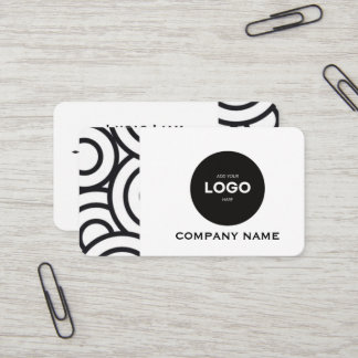 Professionelles Firmenlogo & QR-Code Geschäftswage Visitenkarte