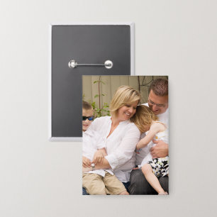 Professionelles Foto 2,5" x 3,5" Rechteck Button