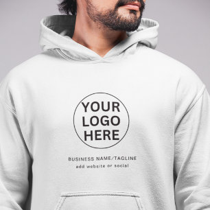 Professionelles Geschäftslogo und einheitlicher Te Hoodie