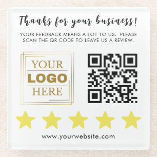 Professionelles individuelles Geschäft Glasuntersetzer