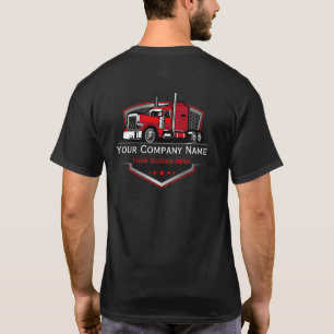 Professionelles LKW-Transportunternehmen  T-Shirt