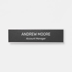 Professionelles modernes Bürotürschild Türschild