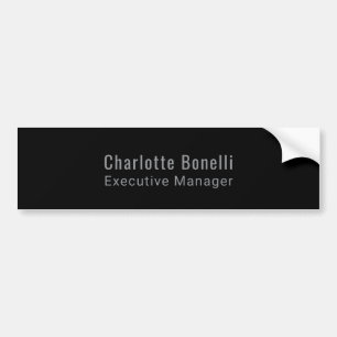 Professionelles modernes minimalistisches Design Autoaufkleber