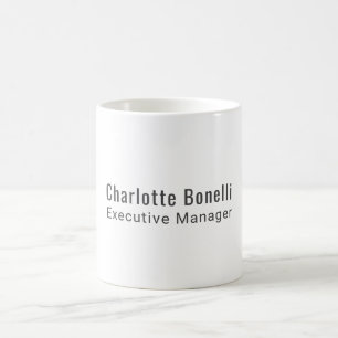 Professionelles modernes minimalistisches Design Kaffeetasse