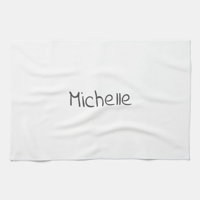 Professionelles modernes minimalistisches einfache geschirrtuch (Horizontal)