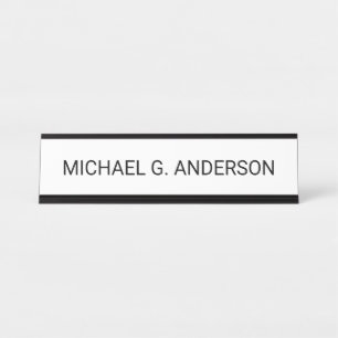 Professionelles Personalisiertes Namensschild